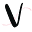 v