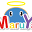 m