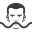 m