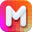 m