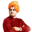 v