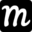 m