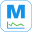 m