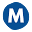 m