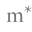 m