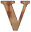 v