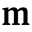m