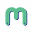 m