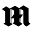 m