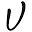 v