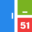 m