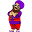 m