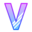 v