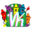 v
