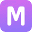 m