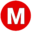 m