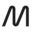 m