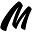 m
