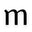 m