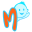 m
