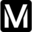 m