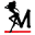 m