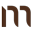 m