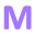m