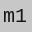 m
