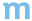 m