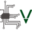 v