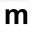 m