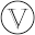 v