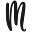 m