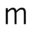 m