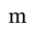 m