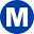 m
