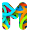 m