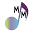 m