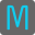 m