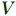 v