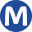 m
