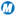 m