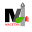 m