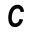 c