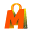 m