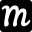 m