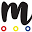 m
