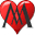 m