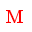 m
